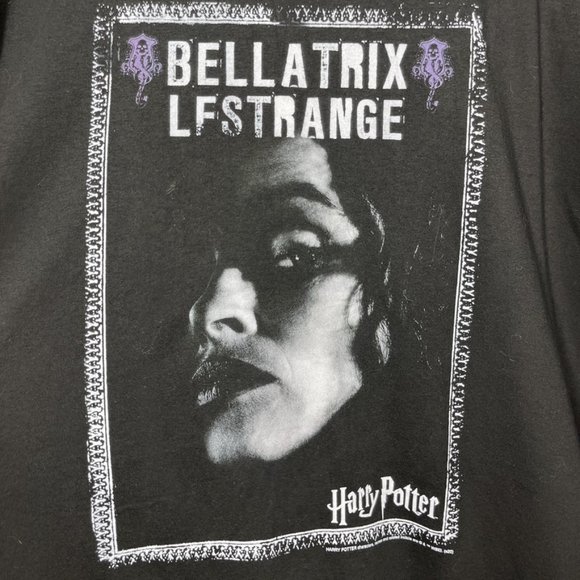 Harry Potter Bellatrix Lestrange Dark Portrait T-Shirt 5X - Picture 3 of 4